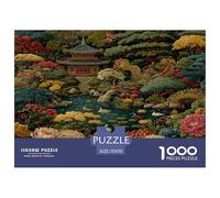 Maravilloso jardín Puzzle 1000 Piezas, Juego Educativo, Desafío, para Adultos Y Niños Mayores De 12 Años Rompecabezas Familiar - Obra De Arte 70x50cm/1000pcs