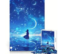Maravilloso Rompecabezas de paisajes de 1000 Piezas para Adolescentes Desarrolla la Capacidad analítica, es Relajante, Ideal para el Tiempo Libre Regalar en Navidad (38x26cm)