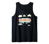 Maravilloso traje de emblema de Dreamland para adultos y niños Camiseta sin Mangas