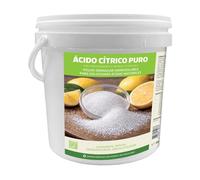 MARBEC ÁCIDO CÍTRICO PURO 5KG Detergente desincrustante antical, suavizante natural, polvo hidrosoluble, para baño, cocina, electrodomésticos.