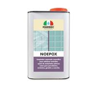 MARBEC NOEPOX 1LT Limpiador espeso específico para eliminar residuos y manchas de lechadas epoxi en gres, cerámicas, granitos y cuarcitas.