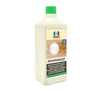 MARBEC ROBOPARQUET 1LT Detergente concentrado de baja espuma para la limpieza de suelos de madera y parquet con robots lavasuelos. Limpia en profundidad y se seca rápidamente.