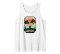 Marbella Costa del Sol España - Logotipo de Marbella Surfing Camiseta sin Mangas
