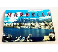 Marbella España Costa del Sol Andalucía Souvenir, imán para nevera, recuerdo de viaje, artículo de regalo para vacaciones