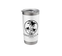 Marbella España España Cataluña Español Español Retro EU Vaso térmico de acero inoxidable de doble pared