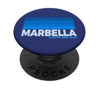Marbella España - Marbella Costa del Sol España Acuática PopSockets PopGrip Adhesivo