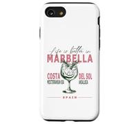 Marbella La vida es mejor en la Costa del Sol Andalucía Souvenir Carcasa para iPhone SE (2020) / 7 / 8