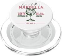 Marbella La vida es mejor en la Costa del Sol Andalucía Souvenir PopSockets PopGrip para MagSafe