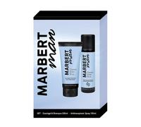 Marbert Man Classic Steel Blue Antitranspirante y Gel de ducha Set de cuidado corporal 1 piezas