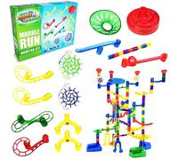 Marble Genius Set de Refuerzo de Pista de Canicas - 20 pzas (Canicas No Incluidas), bloques de construcción para 3 Años en Adelante, con Acceso a la App de Instrucciones, Juego Adicional, Primario