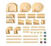 Marble Maze - Juego de madera divertido, rompecabezas educativo| STEM Activity Track Set, Interactive Race Kit incluye Boys Girls Kids Classroom Home School Kindergarten Birthday Christmas Supplies