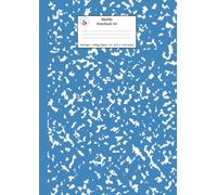 Marble Notebook A4: Blue Marble College Ruled Journal: 2 (School Supplies)