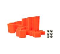 Marble Track, Interactive Puzzle Toy, Building Game Set, Colorful Construction Feature, 9,92 x 4,49 pulgadas, Ideal para niños Edad 3+, Home Play, School Learning, Educational