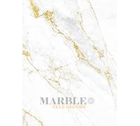 Marble (White Gold) - A Decorative Display Book for Coffee Table Stacking, Interior Design Styling, and Home Staging: Elevate Aesthetic Projects with ... Accents - Minimal Interior Layout (matériaux)