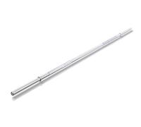 Marbo Sport Mancuernas Ø 30 mm | Barra de pesas de 198 cm, 180 cm, 167 cm, barra de mancuernas de 40 cm, barra SZ y super SZ de 120 cm - cromada y moleteada, con cerraduras
