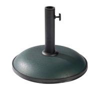 Marbueno Base Sombrilla Redonda Cemento 36x29,5 cm 11KG Verde Jardin