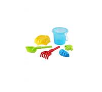 Marbueno Conjunto Cubo con Accesorios Color Azul 26x15 cm Playa MARBUENO SUMMER 10553A