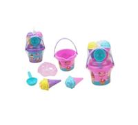 Marbueno Conjunto Cubo con Accesorios Color Morado 22x15 cm Playa MARBUENO SUMMER 10542M