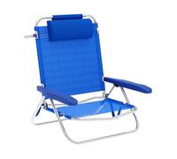 Marbueno Silla Plegable Azul 61 x 82 x 68 cm