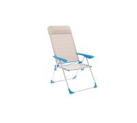 Marbueno Silla Plegable Azul Beige 69 x 109 x 58 cm