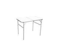 MARBUENO SUMMER Marbueno Mesa Plegable Blanca de Aluminio 90X60X39/70 cm 10031B