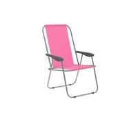 MARBUENO SUMMER Marbueno Silla Plegable Color Rosa Acero Playa y Piscina 10355R