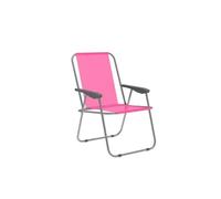 MARBUENO SUMMER Marbueno Silla Plegable Color Rosa Acero Playa y Piscina 59X51X75 cm 10354R