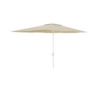 Marbueno Sombrilla Acero 6 Barillas D200x300 cm Polyester Beige Jardin, Piscina y Terraza 10192
