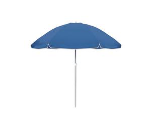 MARBUENO SUMMER Marbueno Sombrilla Nylon Acero Con Funda Color Azul 140 cm Jardin, Piscina y Playa 10092A