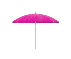 MARBUENO SUMMER Marbueno Sombrilla Polyester Acero Con Funda Color Rosa 180 cm Jardín, Piscina y Playa 10102RS