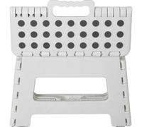 MARBUENO SUMMER Marbueno Taburete Plegable Escalón de Plástico Color Blanco 31,5x25x22 cm Cocina, Baño 10533B