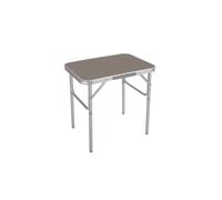MARBUENO SUMMER Mesa Plegable Marrón de Aluminio 60X45/60 cm para Camping y Playa 10012M