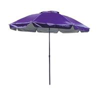 MARBUENO SUMMER Sombrilla Acero 6 Varillas D180 cm Nylon Color Morado Jardín, Playa y Piscina 10472MO