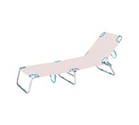 Marbueno Tumbona Aluminio Plegable 187 x 24 x 58 cm