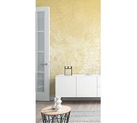 marburg Papel pintado, color beige y dorado, metálico, moderno, brillante, para dormitorio, salón o cocina, 10,05 m x 0,53 m, fabricado en Alemania