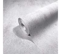 marburg Papel pintado con efecto hormigón Gris Hormigón Papel pintado no tejido Uni Industrial para salón dormitorio Fabricado en Alemania 10,05 x 0,53 m
