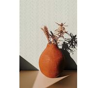 marburg Papel pintado gris beige papel pintado gráfico no tejido para salón o dormitorio fabricado en Alemania 10,05 x 0,70 m