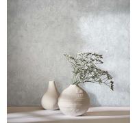 marburg Papel pintado gris efecto hormigón, estructura lisa, moderna, para salón, dormitorio, cocina, 10,05 x 0,53