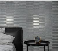 marburg Papel Pintado Gris Plata Brillante Rayas Modernas para Salón Dormitorio Cocina 10,05 x 0,53