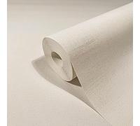 marburg Papel Pintado pared liso beige para salón o dormitorio 10,05m x 0,53m Fabricado en Alemania