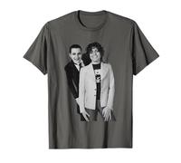 Marc Bolan Dave Danian T Rex & The Damned Tour Foto 1977 Camiseta