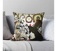 Marc Bolan - Funda de almohada de poliéster y lino y terciopelo, estampada, con cremallera, para decoración de habitación