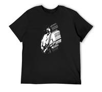 Marc Bolan Men T Shirt - On Stage Reflections T-Rex XL Black