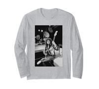 Marc Bolan T Rex en el Set de Rock con 45 TV Show 1975 Manga Larga