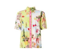 Marc Cain Blusa amarillo claro / naranja / rojo claro / blanco S EUR