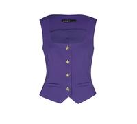MARC CAIN Chaleco de traje lila | 40