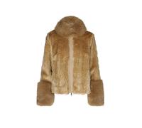 MARC CAIN Chaqueta de efecto piel beige | 38