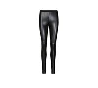 MARC CAIN Leggings con aspecto de cuero negro | 42