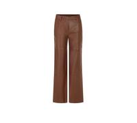 MARC CAIN Pantalones de cuero WARRI marrón | 40