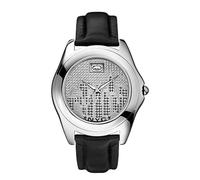 Marc Ecko Reloj Hombre Analogico Cuarzo con Correa de Piel E08504G3